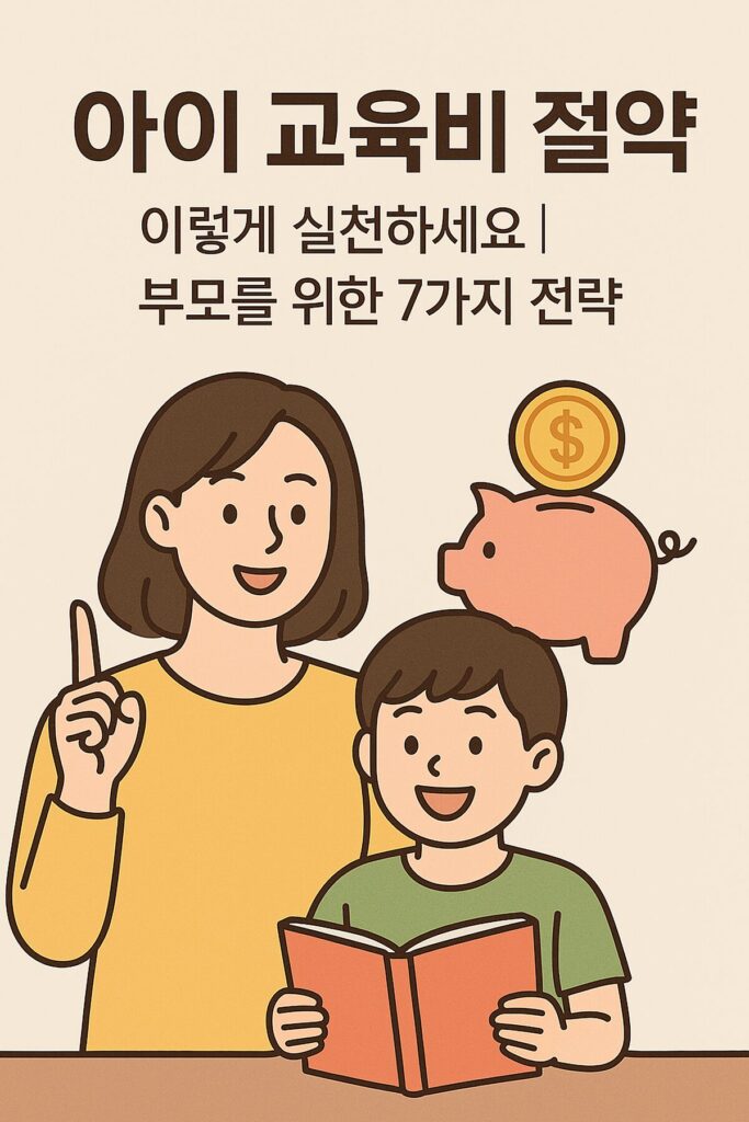 아이 교육비 절약